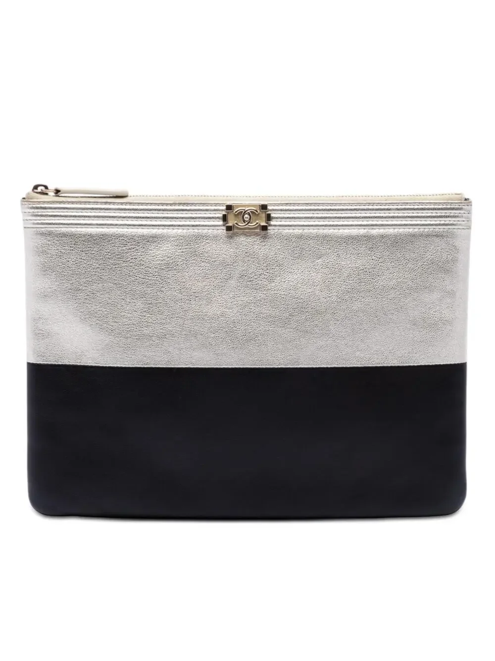 Chanel Medium Bicolor Goatskin Boy O #284779C99B